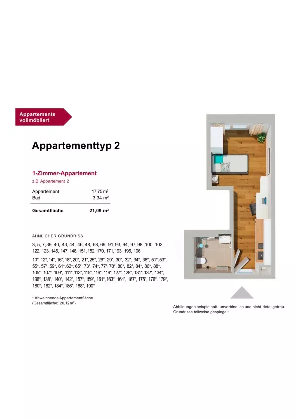 Apartmenttyp 2